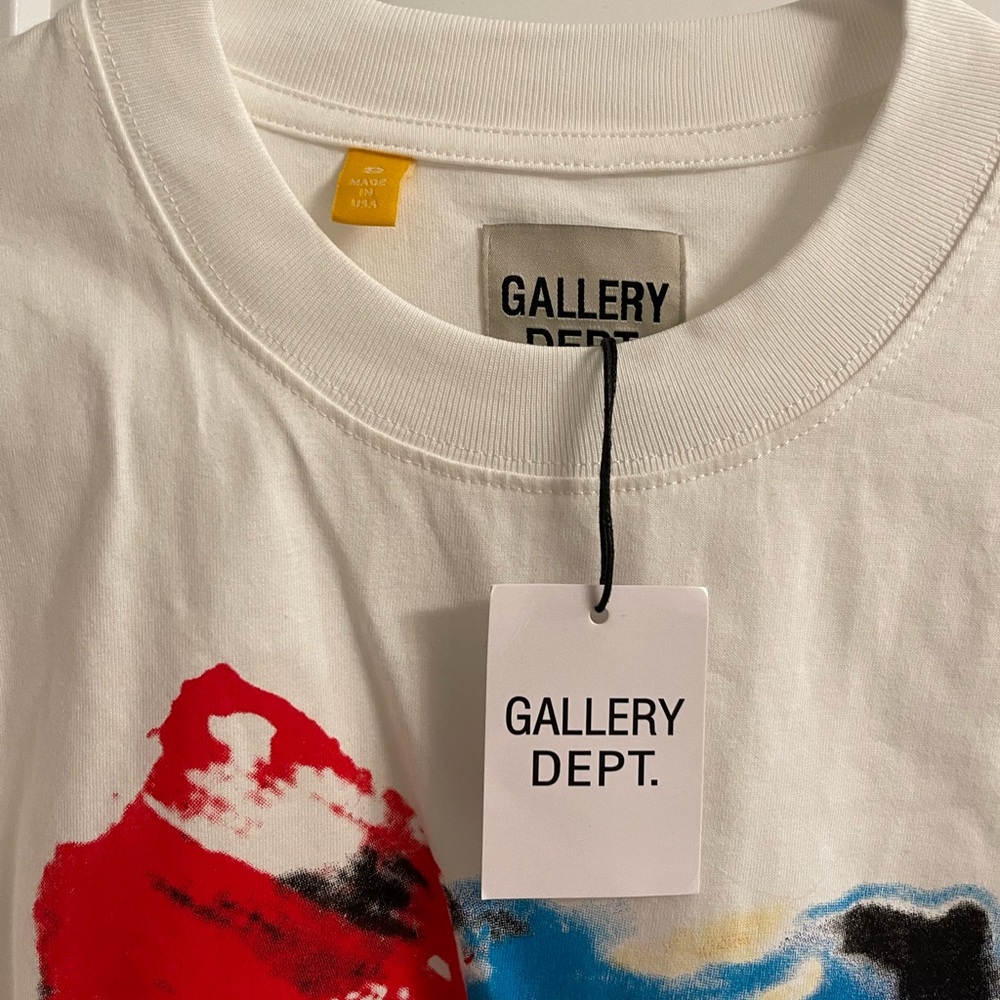 Gallery Dept. White Graphic Tee